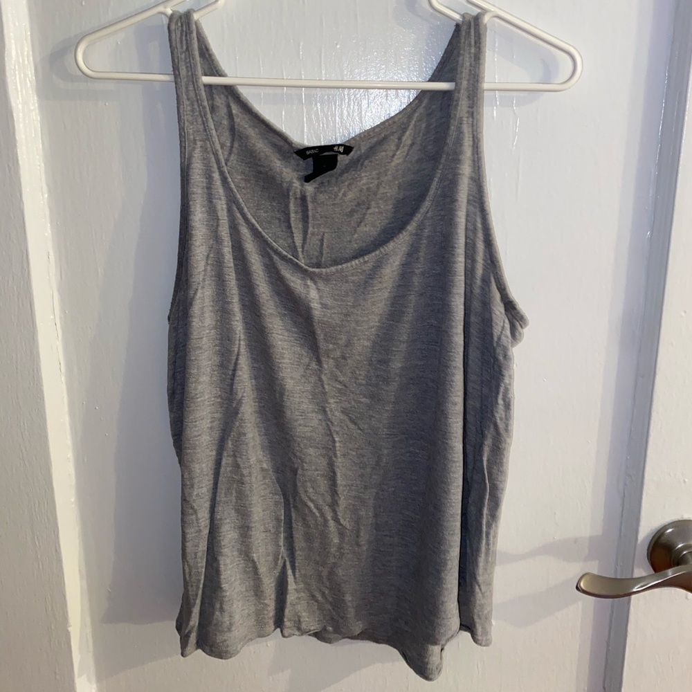 Gray Tank top